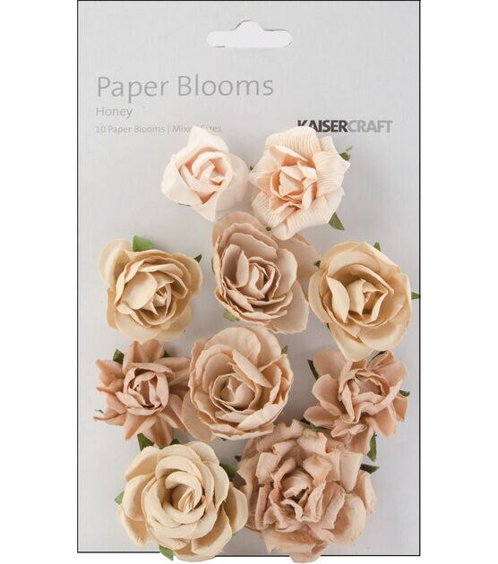 Natural Paper Rose Flower Mini Heart Topiary Party Supplies Wedding Favor Decor 